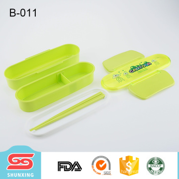 convenient carry eco friendly high quality plastic lunchbox for children